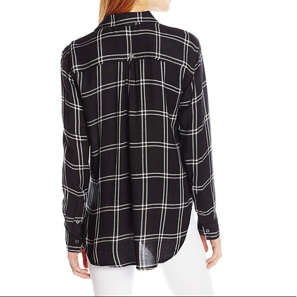 RUNS SMALL Rip Curl Seabird black flannel shirt - Picture 3 of 9